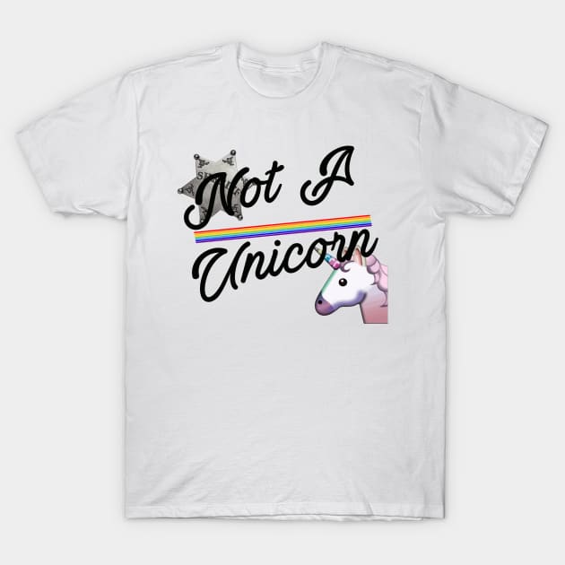 Not a unicorn T-Shirt by GiollasArt